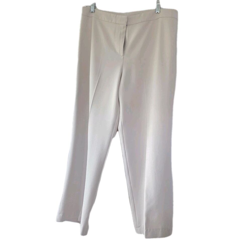 St. John 12 Wide Leg wide leg pants Beige Oldmoney Classic
